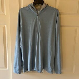 Men's johnnie-O Chileno Bay Light Blue Hoodie